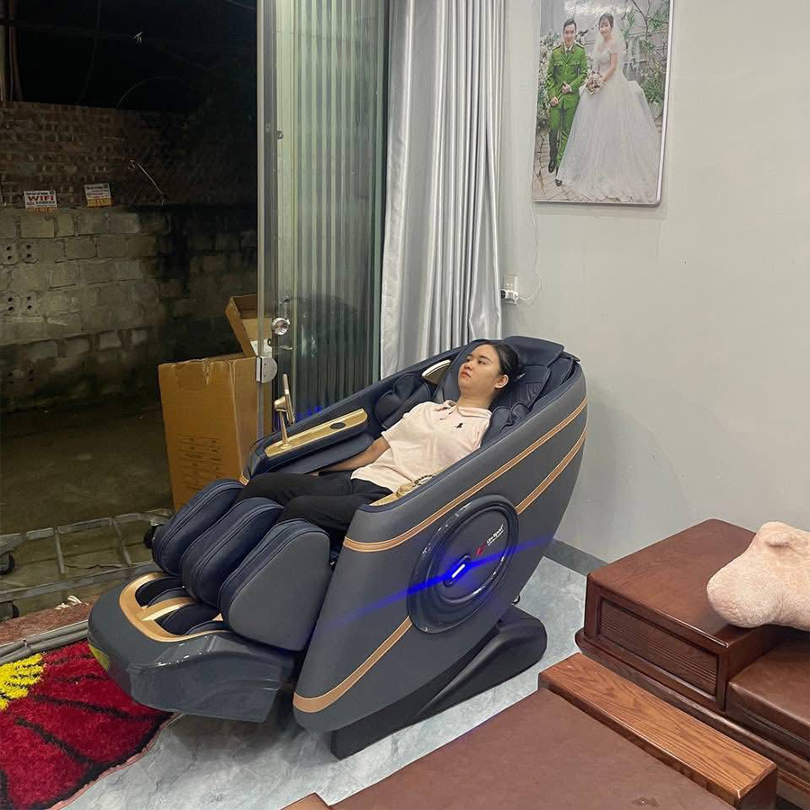 Tận dụng các tính năng thông minh của ghế massage