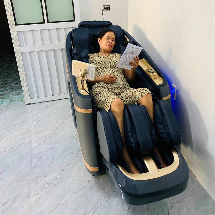 Hạn chế dùng ghế massage đối với người có bệnh lý đặc biệt