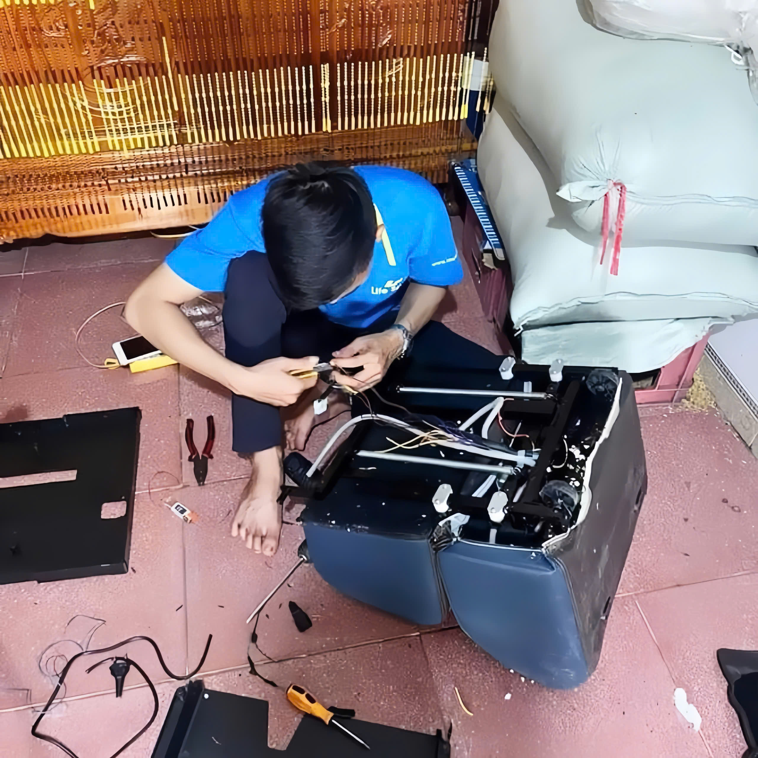 Hướng dẫn kiểm tra và bảo trì ghế massage