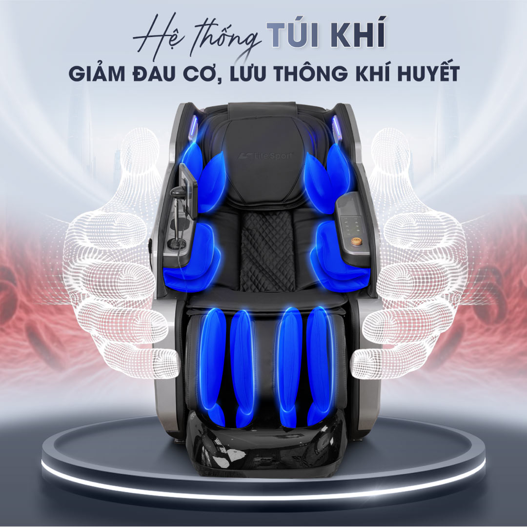 5 lợi ích tuyệt vời của túi khí mang lại cho sức khỏe